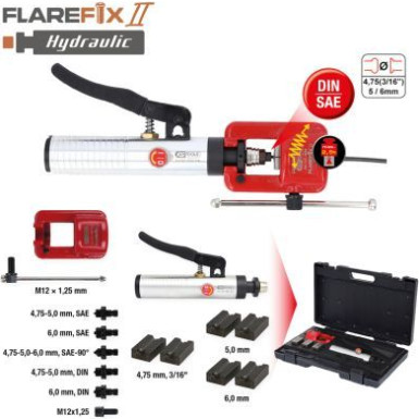 KS TOOLS Satz Universalkantenwerkzeuge, 11-teilig, Flarefix II 122.1260 KS TOOLS Satz Universalkantenwerkzeuge, 11-teilig, Flarefix II 122.1260