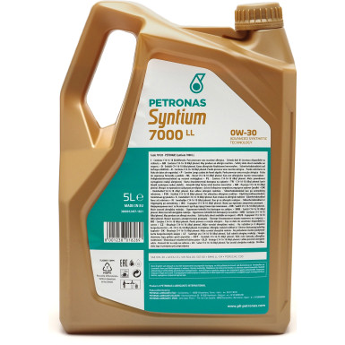 PETRONAS Syntium 7000 LL 0W-30 70720M12EU PETRONAS Syntium 7000 LL 0W-30 70720M12EU