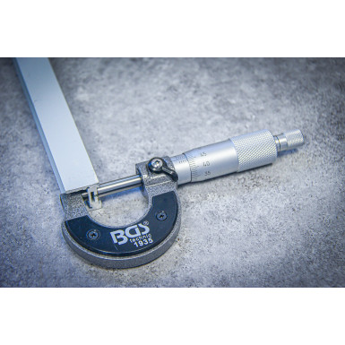 BGS Bügelmessschraube Genauigkeit 0,01 mm 0 - 25 mm 1935 BGS Bügelmessschraube Genauigkeit 0,01 mm 0 - 25 mm 1935