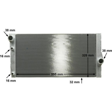 Kühler, Motorkühlung BEHR Premium Line CR 1147 000P