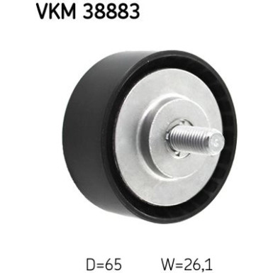 Spannrolle Nebentrieb BMW 2,X1,X2,MINI 13 VKM 38883