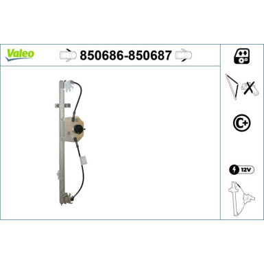 VALEO Fensterheber 850687