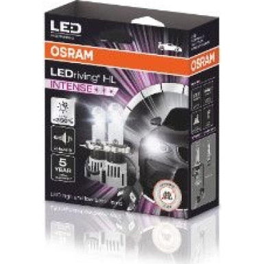 LEDriving HL INTENSE H4/H19 12V 27/23W P43t/PU43t-3 6000K White 2 St. OSRAM Keine ECE-Zulassung, nur Offroad LEDriving® HL INTENSE 64193DWINT-2HFB