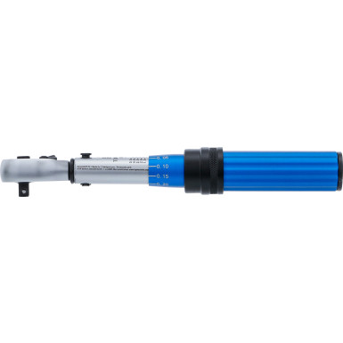 BGS Drehmomentschlüssel Abtrieb Außenvierkant 6,3 mm (1/4 ) 1 - 6 Nm 2824