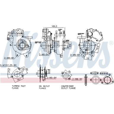 Turbolader 93469 Turbolader 93469