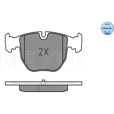 Bremsbelagsatz Bmw P. E39 11/95 252148619