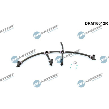 DR.MOTOR Schlauch, Leckkraftstoff DRM16012R