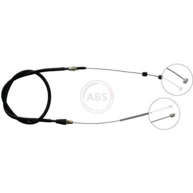 A.B.S. Handbremsseil Seilzug Festellbremse K15367 A.B.S. Handbremsseil Seilzug Festellbremse K15367