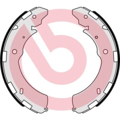 Bremsbackensatz HA S 54 523 Bremsbackensatz HA S 54 523