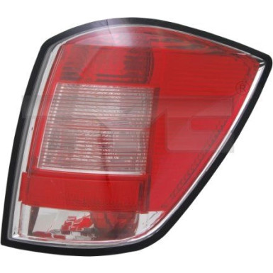 Heckleuchte L O K-PLATTE ROT/WEISS OPEL ASTRA H CARAVAN 3,07-11,09 4617,658,4