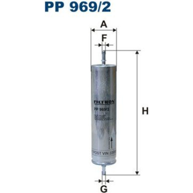 FILTRON Kraftstofffilter PP 969/2