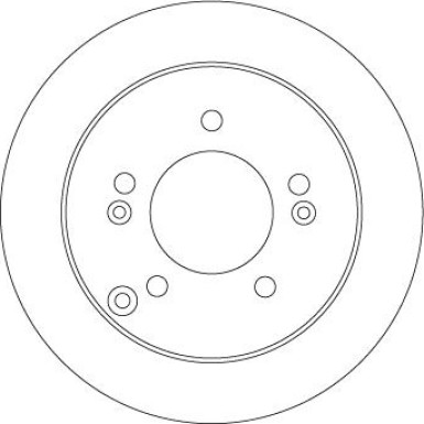 94 482 020 Bremsscheibe HA DF6919 94 482 020 Bremsscheibe HA DF6919