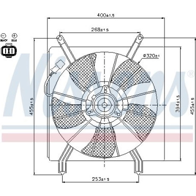 Kühlerlüfter PKW 85048 Kühlerlüfter PKW 85048