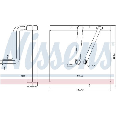 Verdampfer PKW 92381