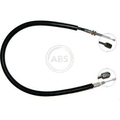 A.B.S. Handbremsseil Seilzug Festellbremse K12448 A.B.S. Handbremsseil Seilzug Festellbremse K12448