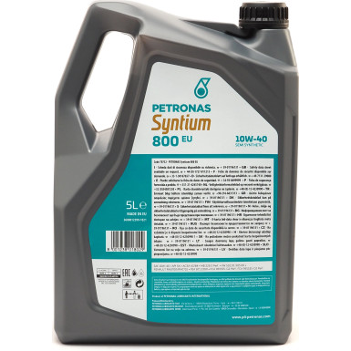 PETRONAS Syntium 800 EU 10W-40 5 Liter 70732M12EU PETRONAS Syntium 800 EU 10W-40 5 Liter 70732M12EU