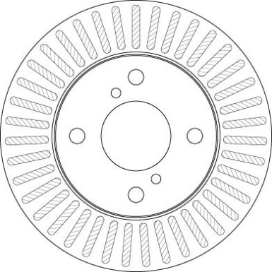 89 481 030 Bremsscheibe VA SUZUKI Alto 09 DF6214