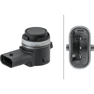 HELLA Sensor, Einparkhilfe 6PX 358 141-711 HELLA Sensor, Einparkhilfe 6PX 358 141-711