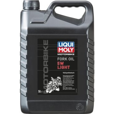 Liqui Moly Motorbike Fork Oil 5W light 5 l 1623 5L Kanister Kunststoff