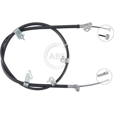 A.B.S. Handbremsseil Seilzug Festellbremse K17632 A.B.S. Handbremsseil Seilzug Festellbremse K17632