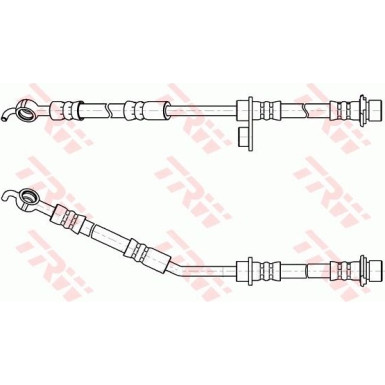 Bremsschlauch TOYOTA YARIS 1.33 VVT-i 09 PHD1055 Bremsschlauch TOYOTA YARIS 1.33 VVT-i 09 PHD1055
