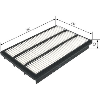 Luftfilter 1457433339 Luftfilter 1457433339