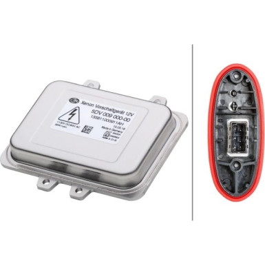 XENON-VORSCHALTGERÄT PQ BMW 5ER E60/61 7,03-10,10 1744,599,11