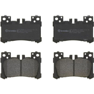 BREMBO Bremsklötze HA P 83 181