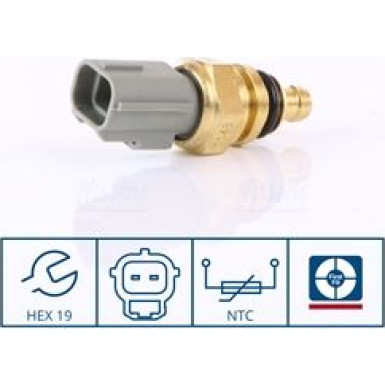 NISSENS Sensor, Kühlmitteltemperatur 207048 NISSENS Sensor, Kühlmitteltemperatur 207048