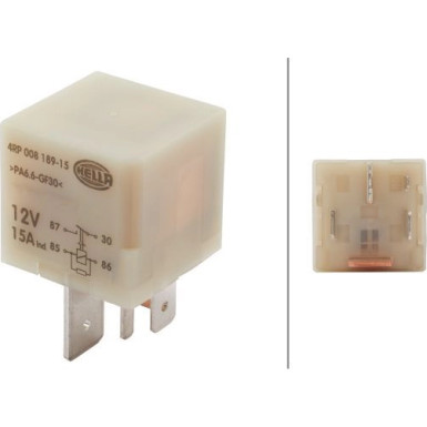 HELLA Relais, Kraftstoffpumpe 4RP 008 189-151 HELLA Relais, Kraftstoffpumpe 4RP 008 189-151