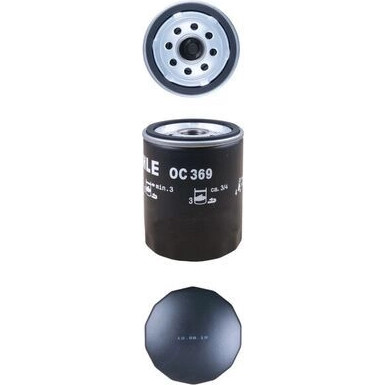 MAHLE Ölfilter OC 369 MAHLE Ölfilter OC 369