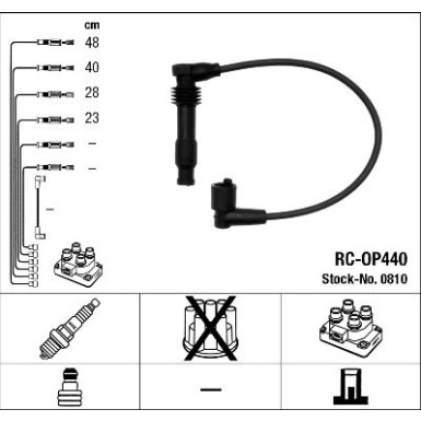 Zündleitungssatz RC-OP440