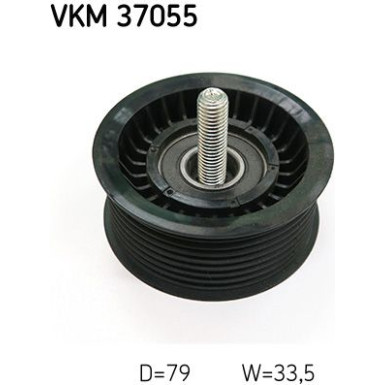 Spannrolle Nebentrieb JAGUAR, LAND ROVER VKM 37055