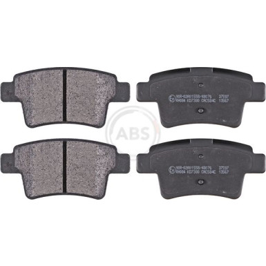 A.B.S. Bremsbeläge 37597 A.B.S. Bremsbeläge 37597