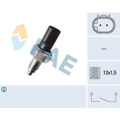 FAE Schalter, Rückfahrleuchte 40755 FAE Schalter, Rückfahrleuchte 40755