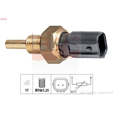 Sensor, Kühlmitteltemperatur 1.830.299 Sensor, Kühlmitteltemperatur 1.830.299