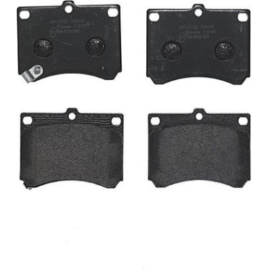 BREMBO Bremsklötze VA P 49 011