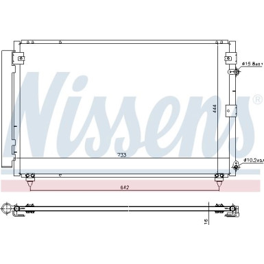 Kondensator PKW Lexus LS 430 4,3i V8 08/00 940433