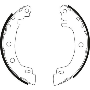 72 461 008 Bremsbacken GS8616 72 461 008 Bremsbacken GS8616