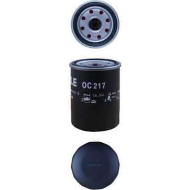 MAHLE Ölfilter OC 217 MAHLE Ölfilter OC 217