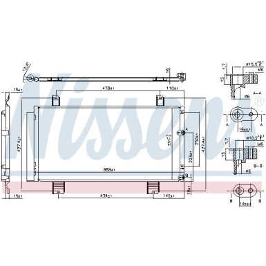 Kondensator PKW 94950 Kondensator PKW 94950