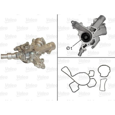 Wasserpumpe 506601 Wasserpumpe 506601