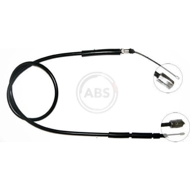A.B.S. Handbremsseil Seilzug Festellbremse K12148 A.B.S. Handbremsseil Seilzug Festellbremse K12148