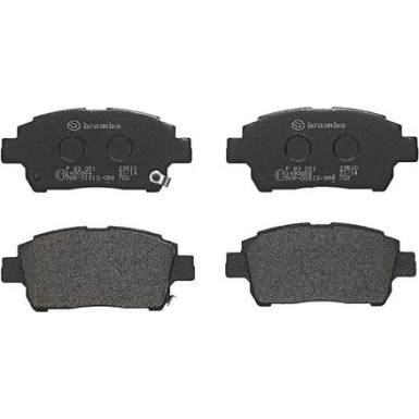 BREMBO Bremsklötze VA TOYOTA Celica, Corolla, Prius 99-09 PRIME LINE P 83 051 BREMBO Bremsklötze VA TOYOTA Celica, Corolla, Prius 99-09 PRIME LINE P 83 051