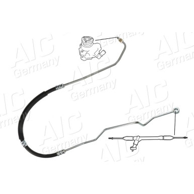 Hydraulikschlauch, Lenkung VAG 58584 Hydraulikschlauch, Lenkung VAG 58584