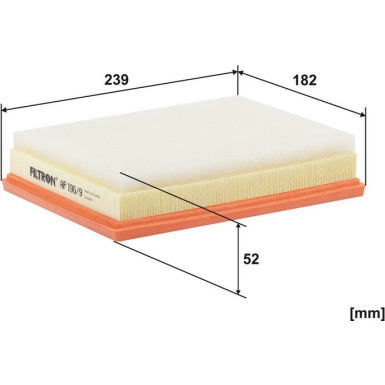 FILTRON Luftfilter AP 196/9