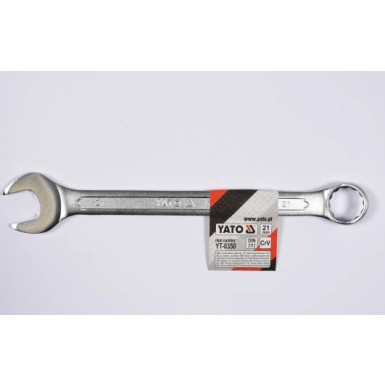 Maulringschlüssel 21mm Polierte K÷Pfe YT-0350 Maulringschlüssel 21mm Polierte K÷Pfe YT-0350