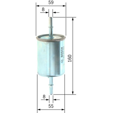 Kraftstofffilter 0 450 905 969