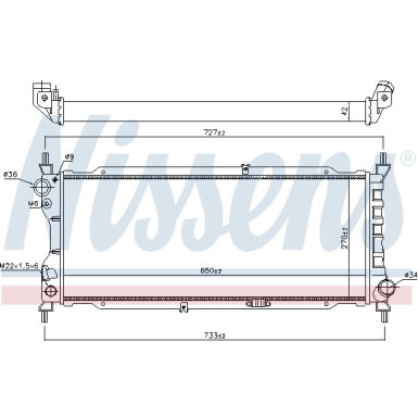 Wasserkühler PKW 63286A Wasserkühler PKW 63286A