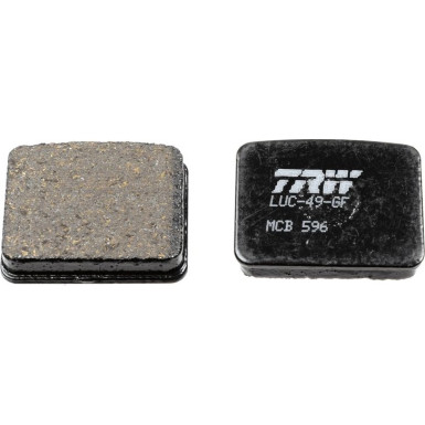 Bremsklötze TRW MCB596 Bremsklötze TRW MCB596
